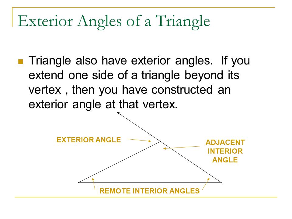 Warm Up Copy The Pictures Find X And The Measure Of Each