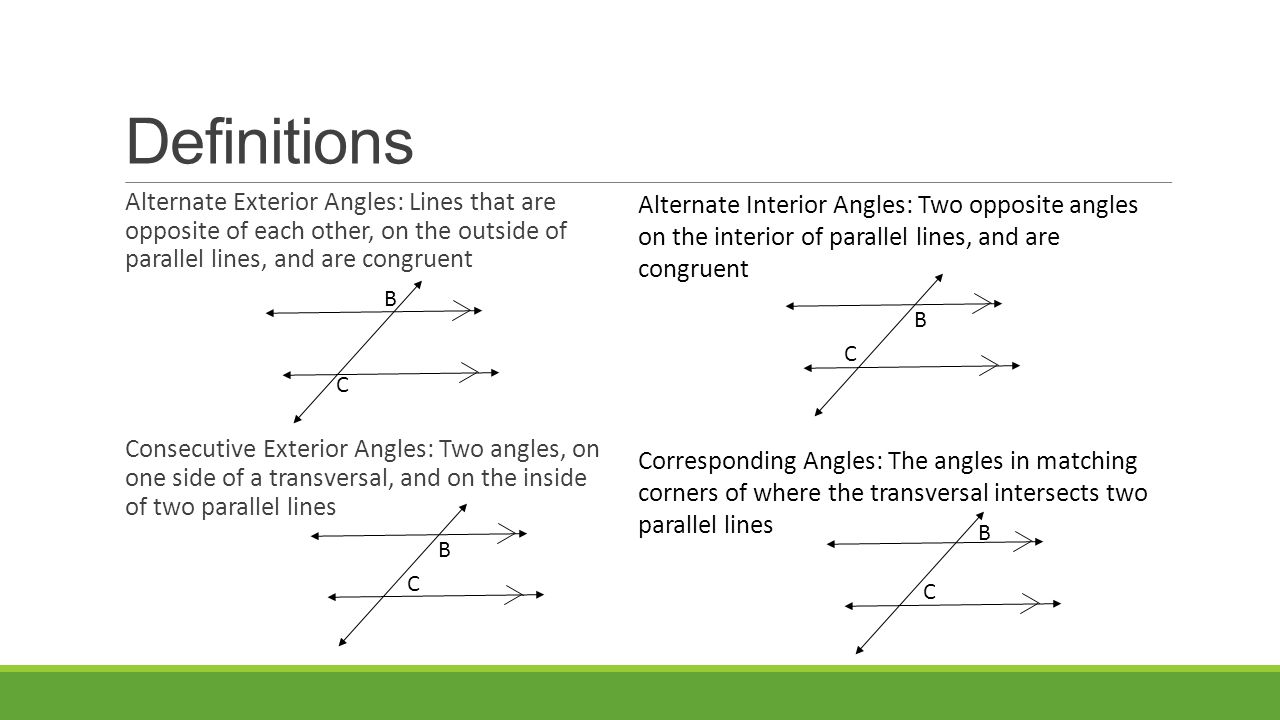 Midterm Review Project Angle Pairs By Name Removed Ppt