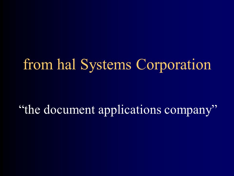 halFILE CountyCashier ™ Integrated Document Filing for County Clerk’s offices and halFILE ™ Document Manager