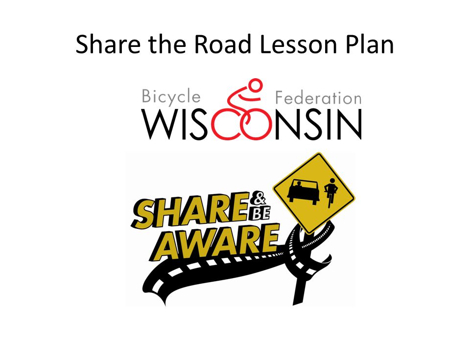 Share the Road Lesson Plan