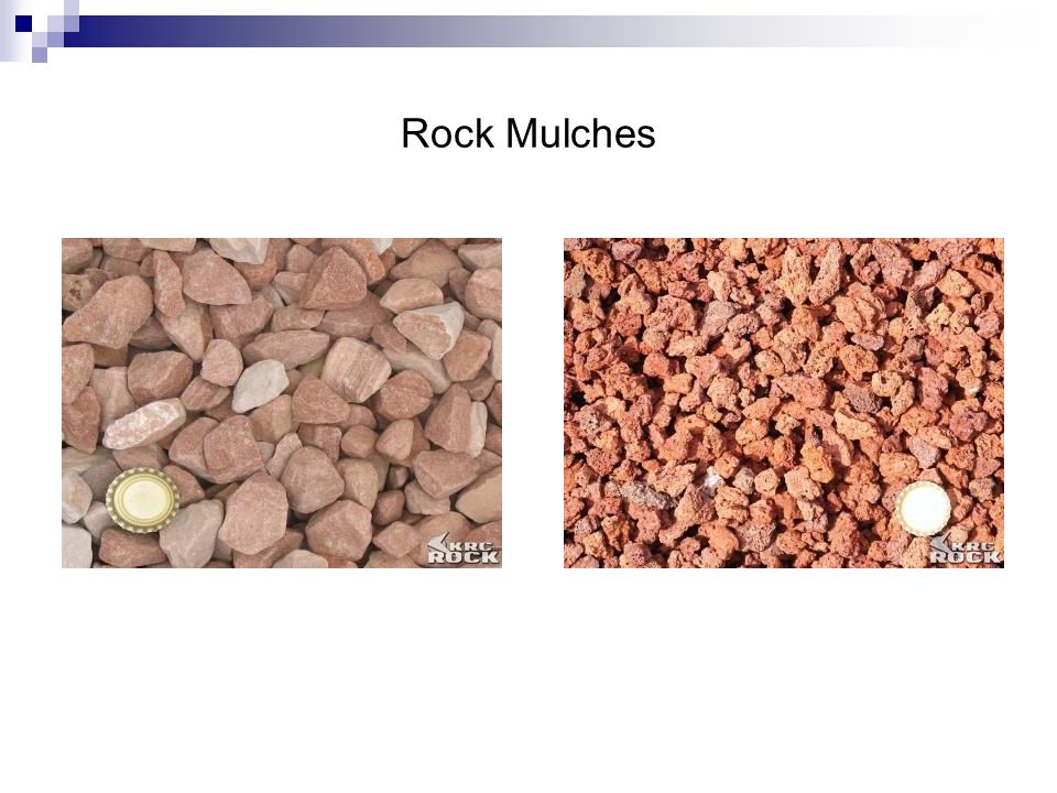 Rock Mulches