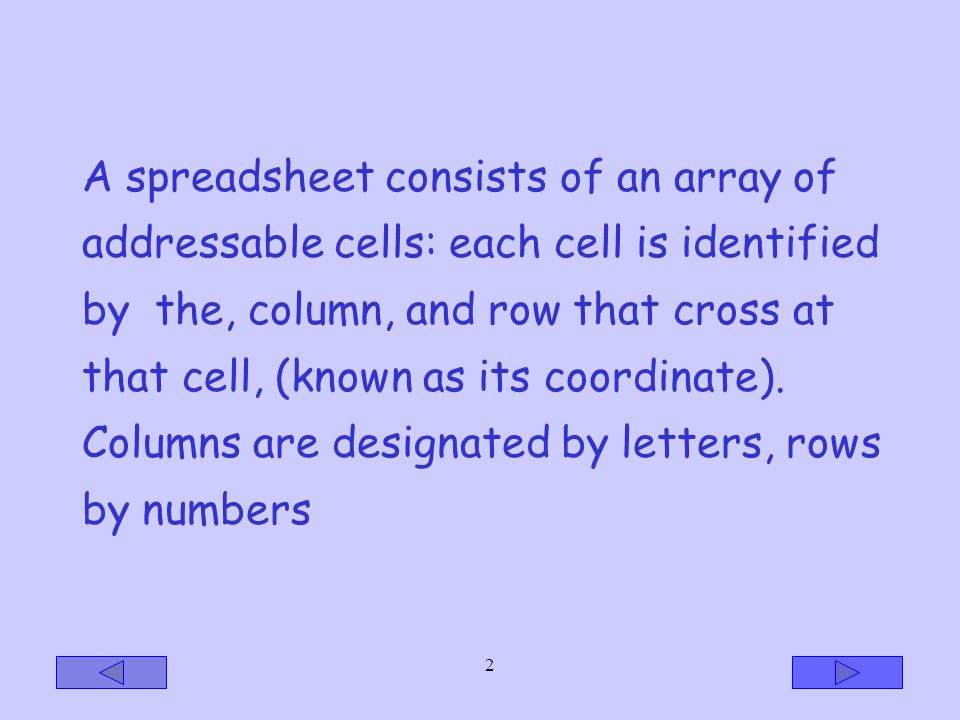 1 the excel spreadsheet application as basis for a computer assisted basis excel theme
