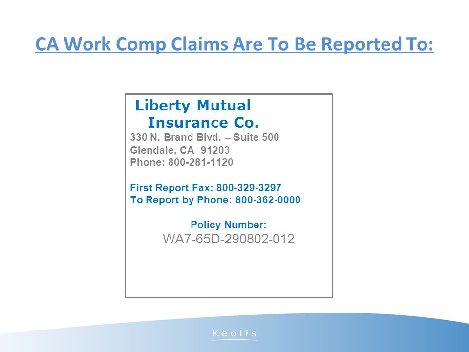 Liberty Insurance Phone Number >> Accident Investigation And Claims Management Training 1 Liberty Insurance Phone Number >> Accident Investigation And Claims Management Training 1