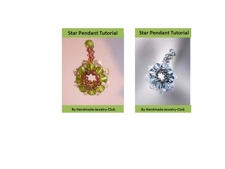 Star Pendant Tutorial By Handmade-Jewelry-Club Star Pendant Tutorial By Handmade-Jewelry-Club
