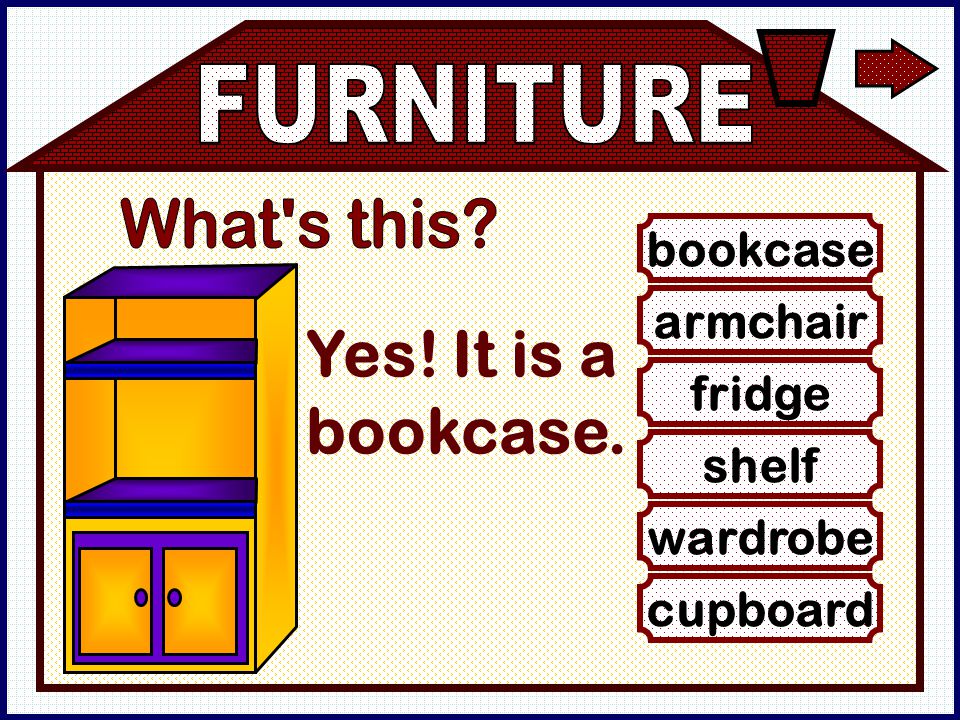 fridge armchair bookcase wardrobe shelf cupboard Yes! It is a bookcase.