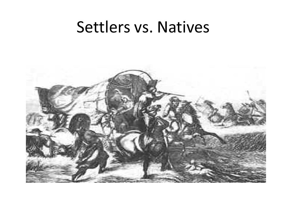 Settlers vs. Natives