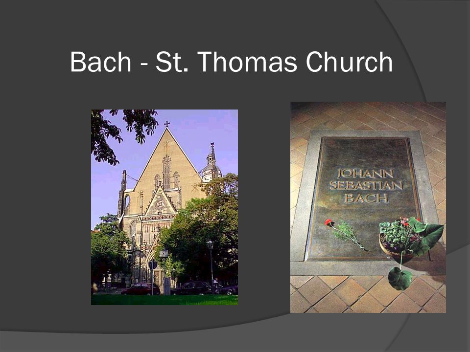 Bach - St. Thomas Church