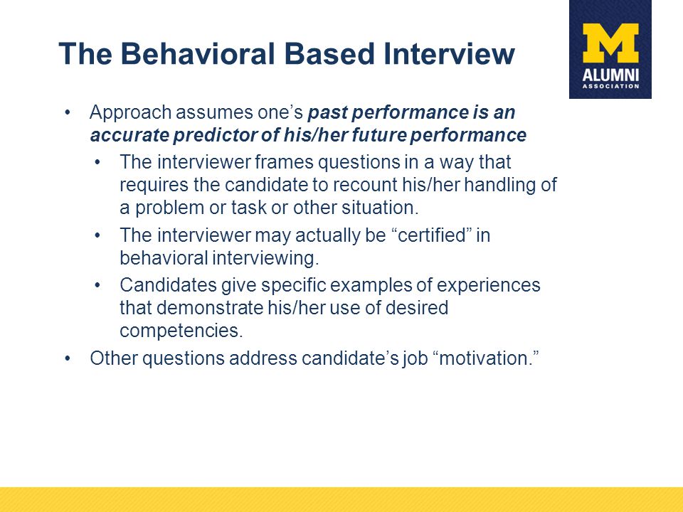 behavioral interviewing the right and wrong way to prepare for and behavioral based interview