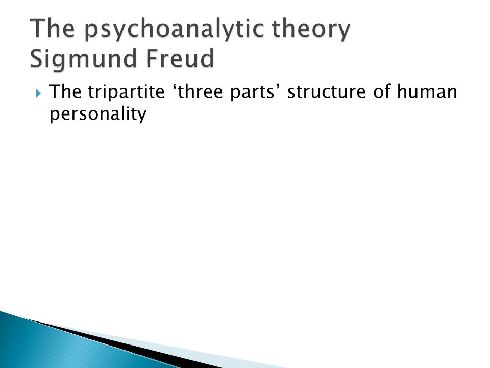  The tripartite ‘three parts’ structure of human personality