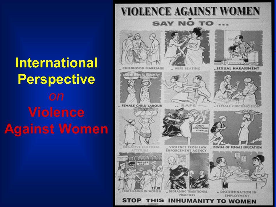19 International Perspective on Violence Against Women