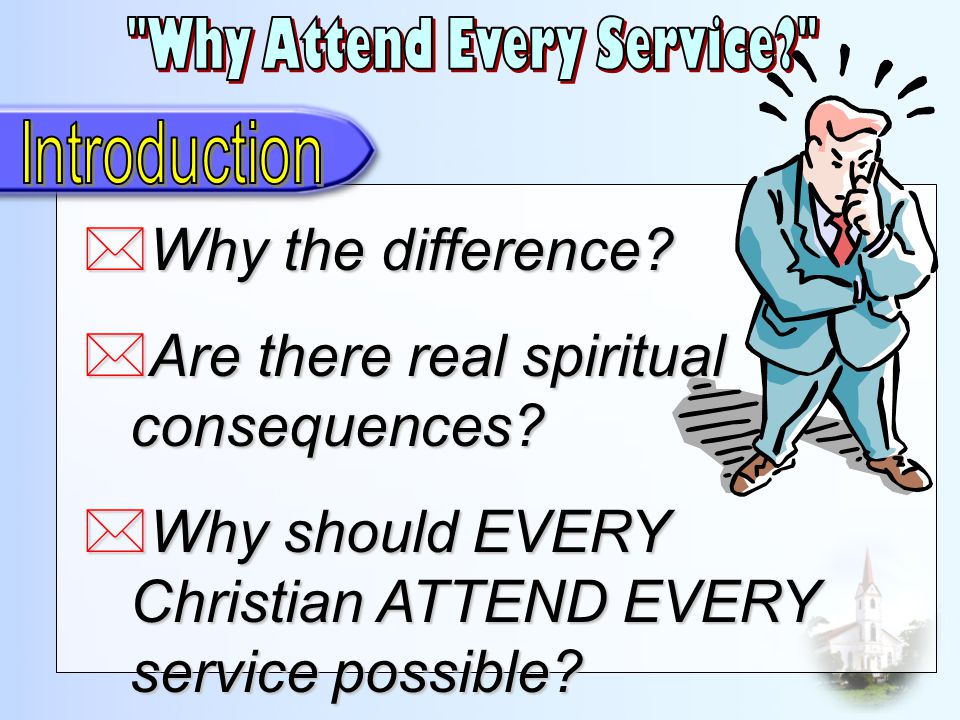  Why the difference.  Are there real spiritual consequences.