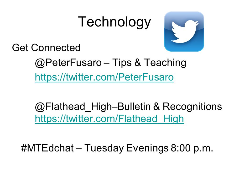 Technology Get – Tips & Teaching & Recognitions     #MTEdchat – Tuesday Evenings 8:00 p.m.
