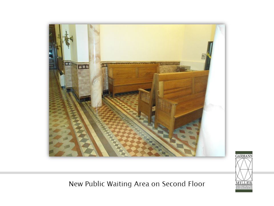 New Public Waiting Area on Second Floor