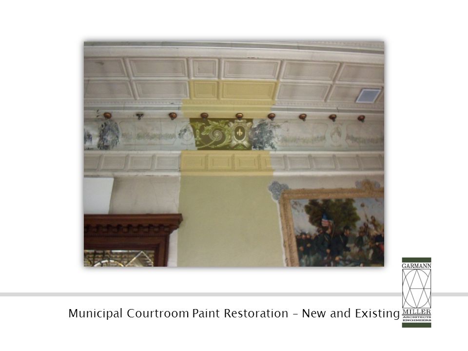 Municipal Courtroom Paint Restoration – New and Existing