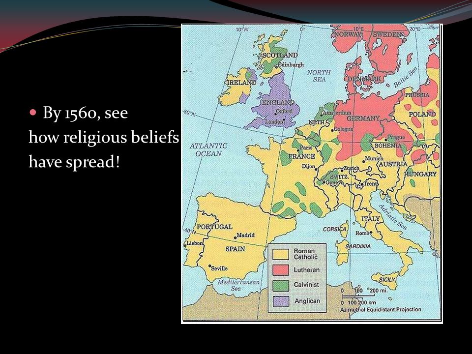 By 1560, see how religious beliefs have spread!