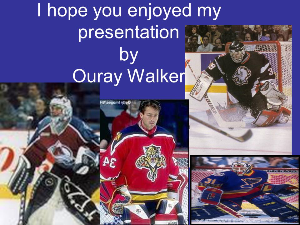 I hope you enjoyed my presentation by Ouray Walker