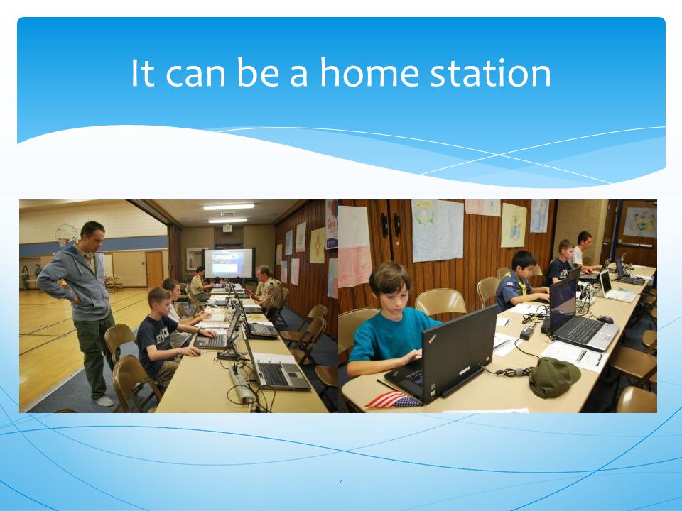 7 It can be a home station