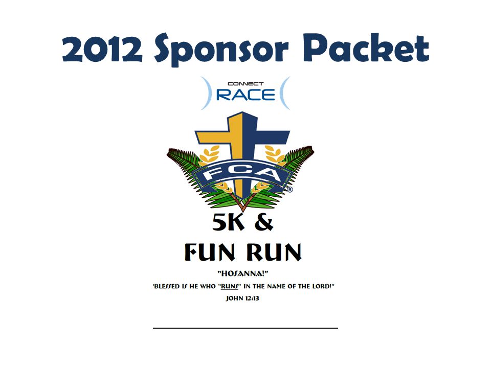 2012 Sponsor Packet