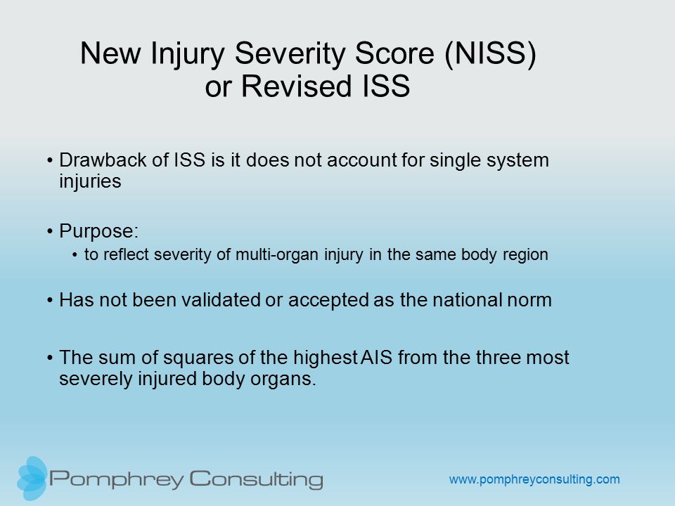 Injury Severity Principles. - ppt download