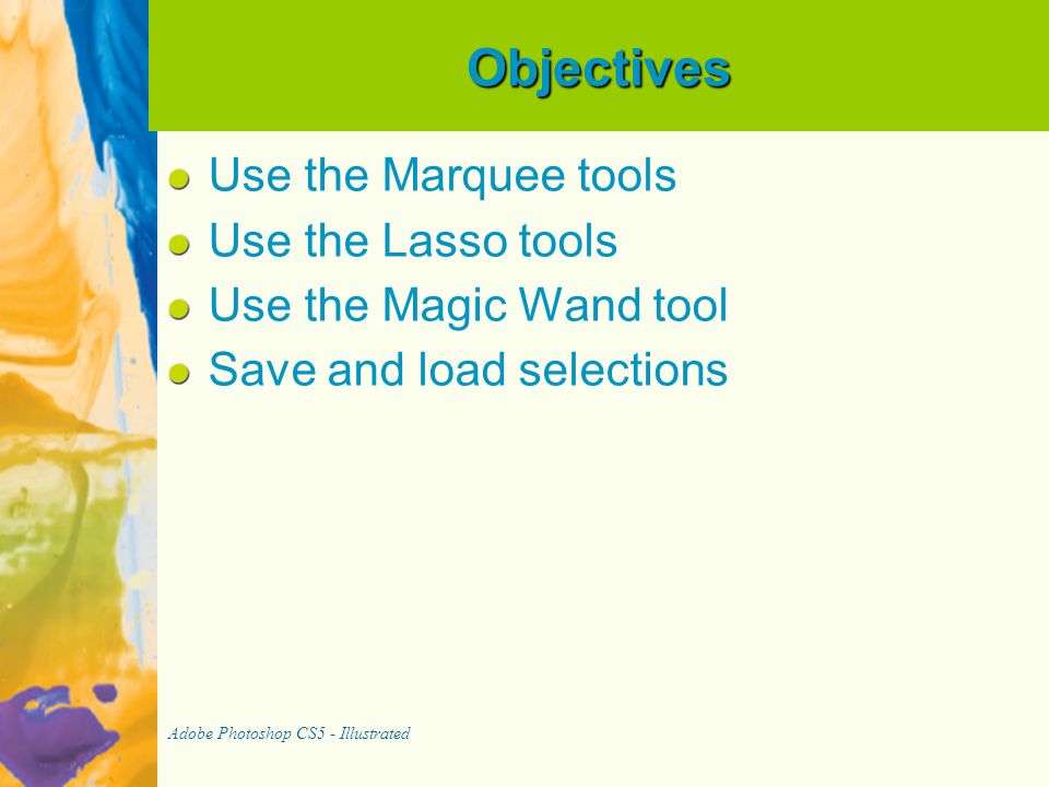 how to use magic wand tool cs5