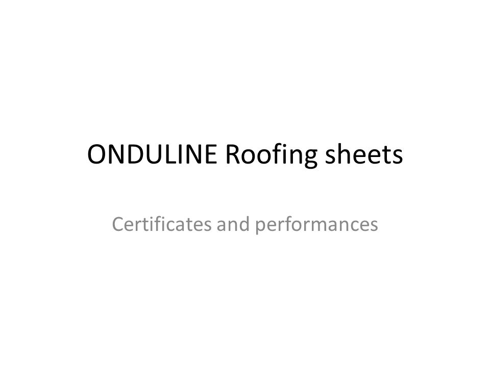 Onduline Mini Profile Roof Sheet Onduline Roof Sheets 17 00