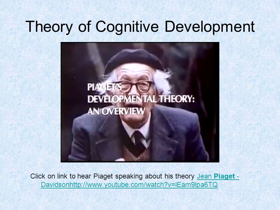 Piaget's Cognitive Development Theory. Who was Piaget? Jean Piaget was born  in 1896 in Neuchâtel, Switzerland, and died in 1980 in Geneva, Switzerland.  - ppt download
