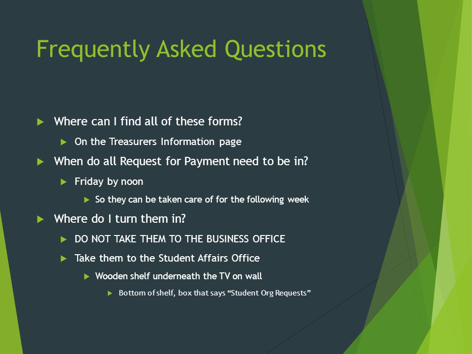 Frequently Asked Questions  Where can I find all of these forms.