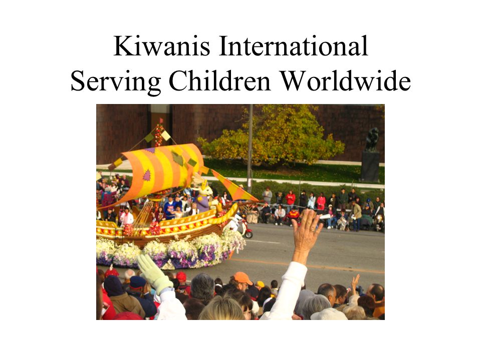 Kiwanis International Serving Children Worldwide