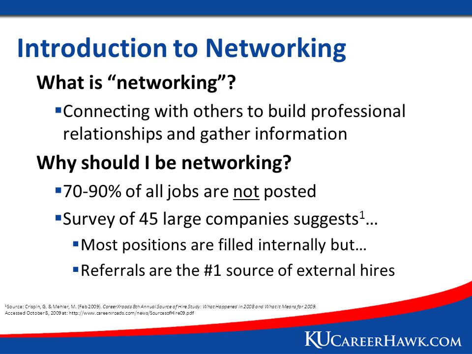 Introduction to Networking What is networking .