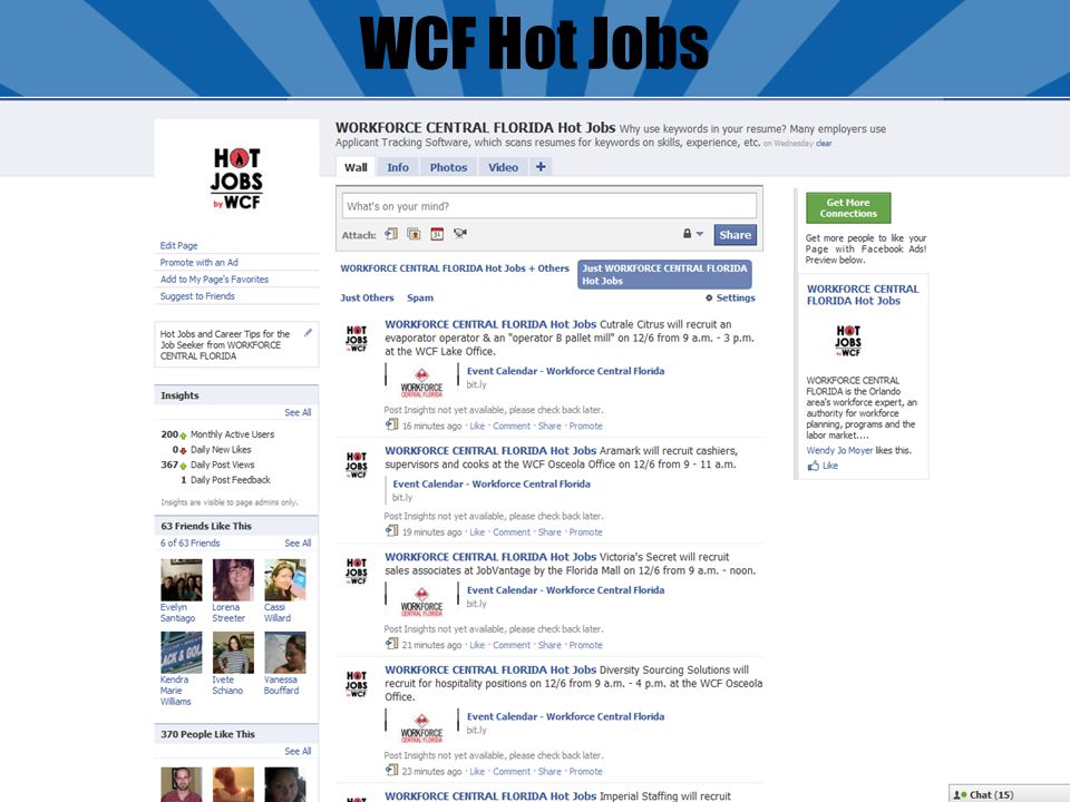 WCF Hot Jobs