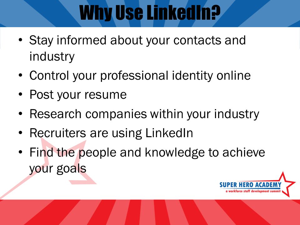 Why Use LinkedIn.