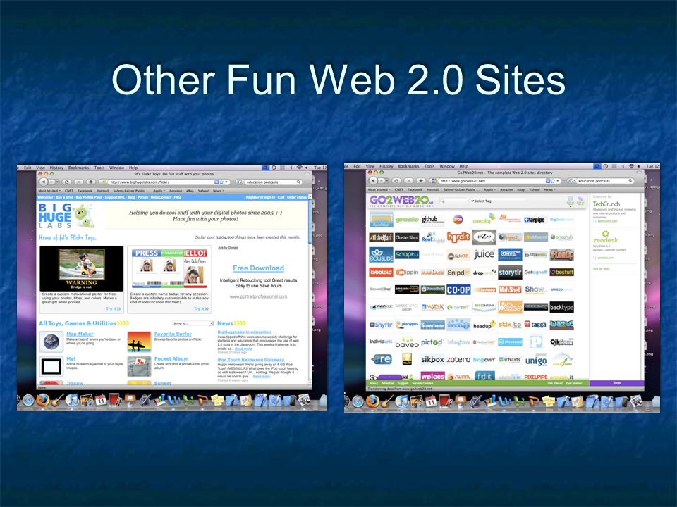 Other Fun Web 2.0 Sites