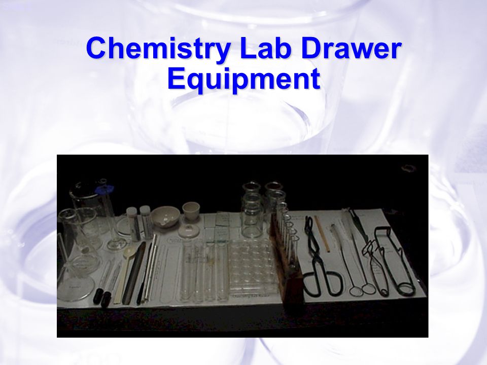 Slide 2 Chemistry Lab Drawer Equipment