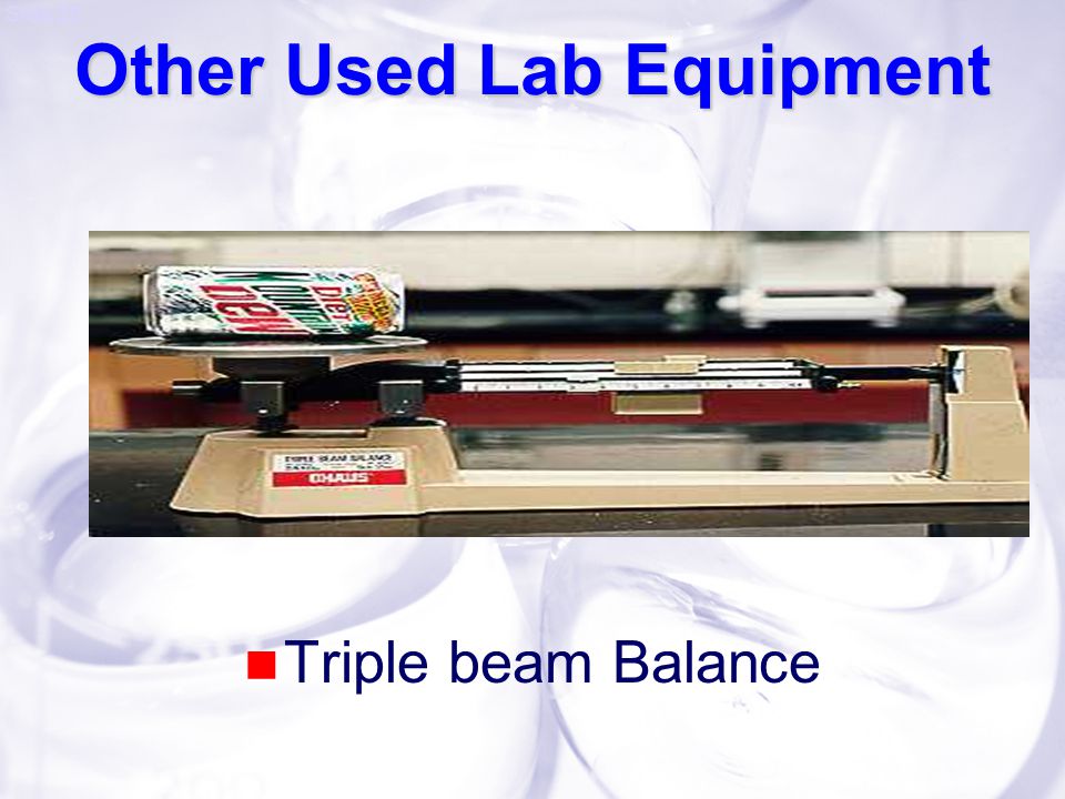 Slide 29 Other Used Lab Equipment Triple beam Balance