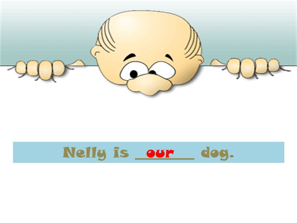 Nelly is ________ dog.our