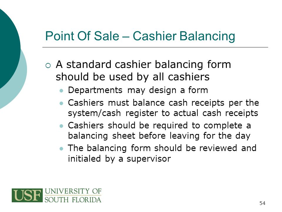 1 cash collection and control 2 why are we here to ensure cashier balancing