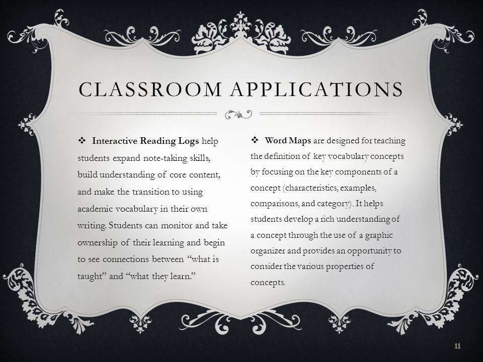  Interactive Reading Logs help students expand note-taking skills, build understanding of core content, and make the transition to using academic vocabulary in their own writing.