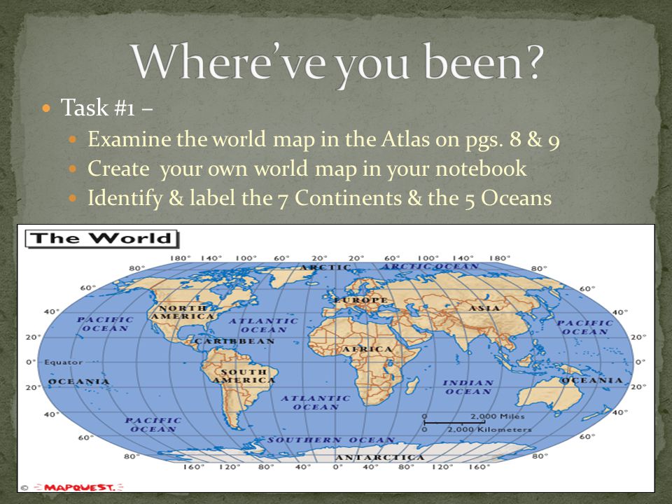 Do Now In Your Pairs Make A List Of All The Places That You Have Been In The World Ppt Download