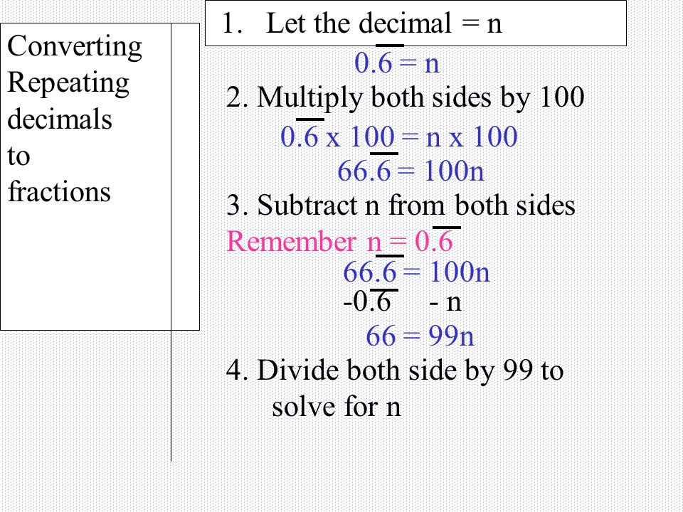 Example The 5 is in the thousandths place so 1000 is the denominator Simplify 925  