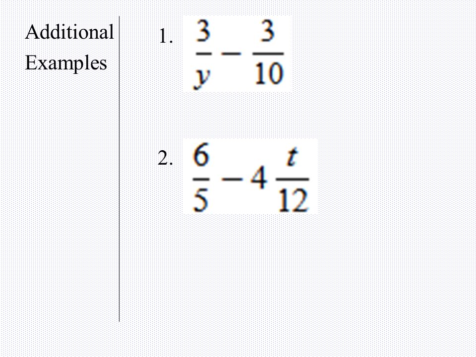 Example 1. Convert all mixed numbers into improper fractions 2.