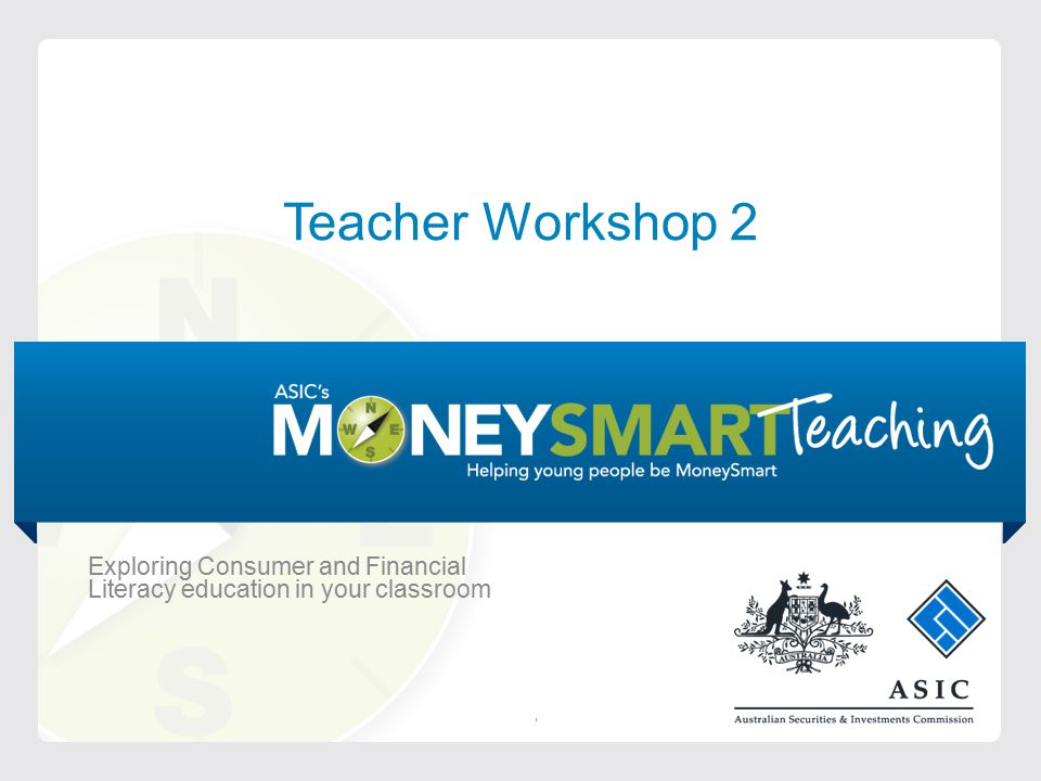 Teacher Workshop 2 Exploring Consumer And Financial Literacy - 
