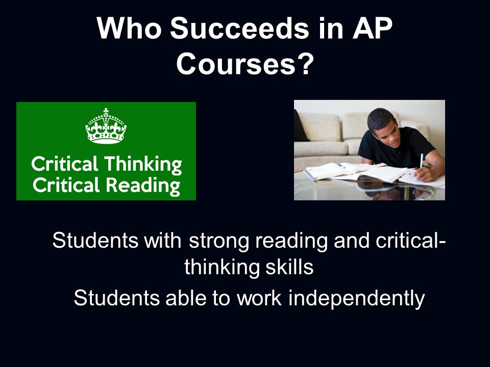 Who Succeeds in AP Courses.
