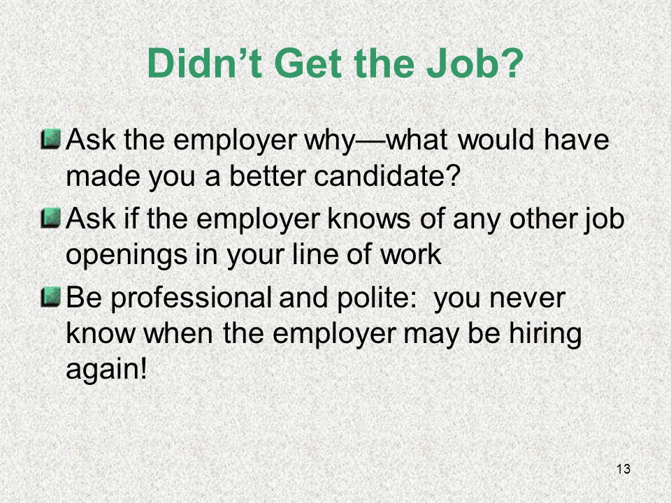 12 You’ve Got the Job—Now What.