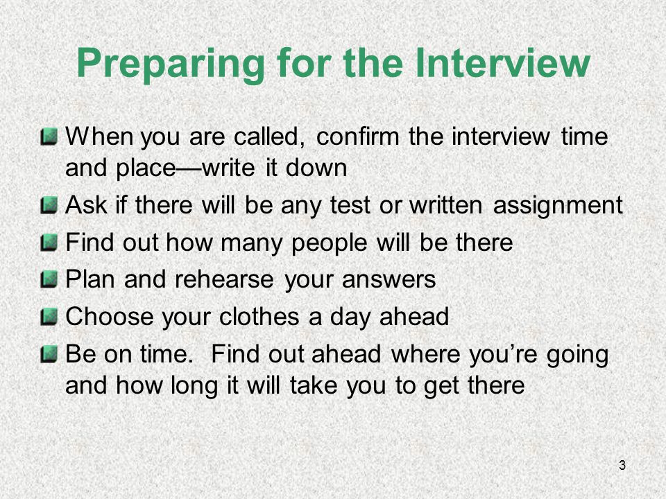 2 What is an interview.