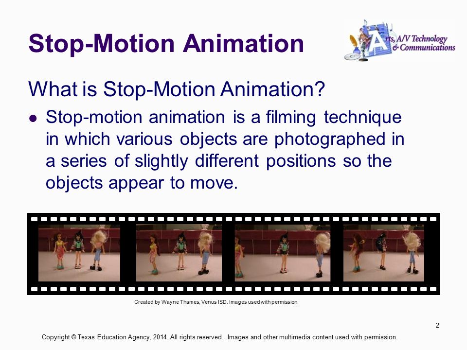 Stop-Motion Animation What is Stop-Motion Animation.