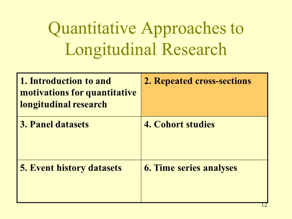 1 Quantitative Approaches to Longitudinal Research Session 2 of RCBN  training workshop Longitudinal Research in Education, University of York,  ppt download