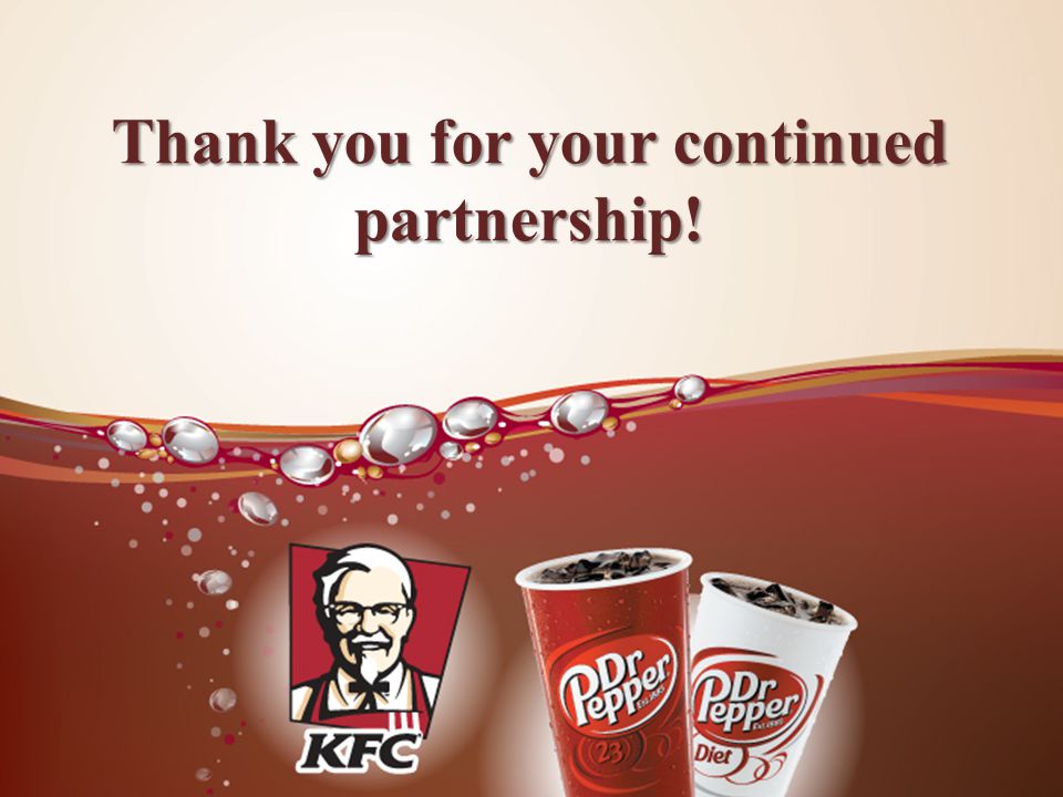 Thank you for your continued partnership!