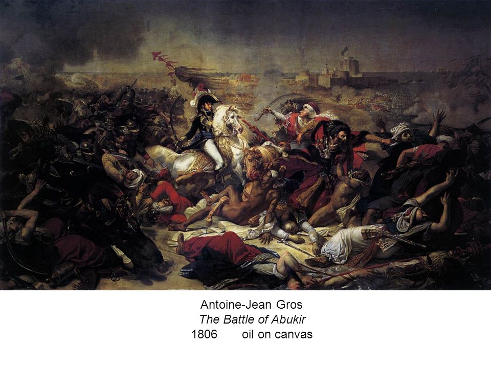 Antoine-Jean Gros The Battle of Abukir 1806 oil on canvas