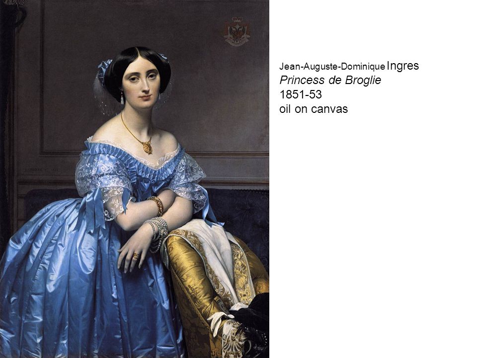 Jean-Auguste-Dominique Ingres Princess de Broglie oil on canvas