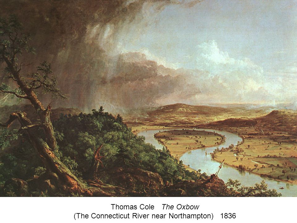 Thomas Cole The Oxbow (The Connecticut River near Northampton) 1836